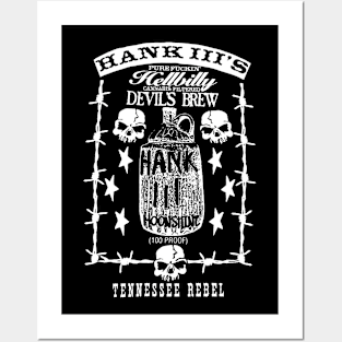 Hank III's Tennessee Rebel Posters and Art